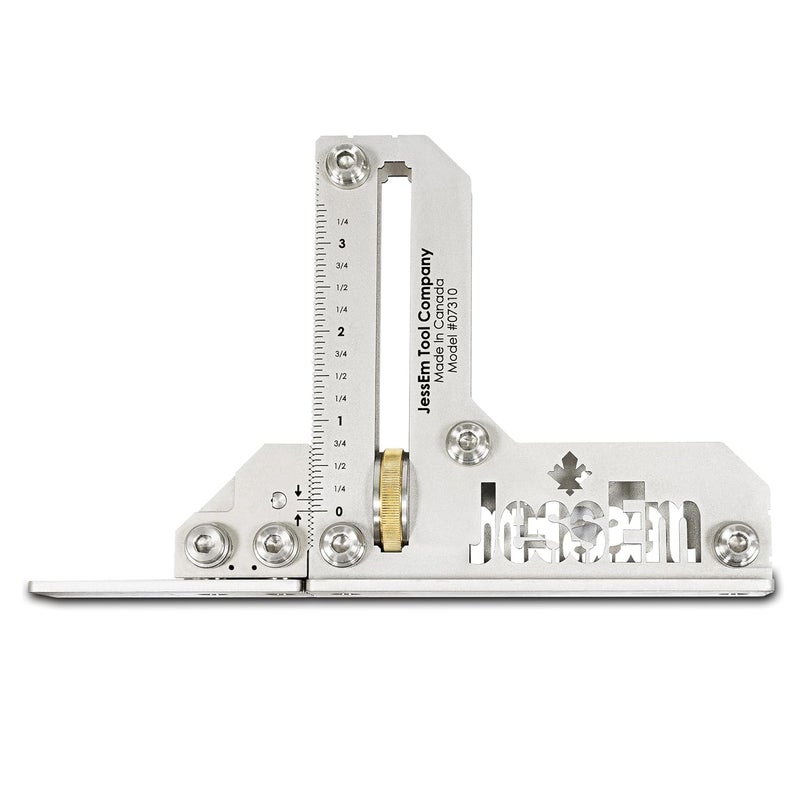 JessEm 07310 14 Guage Stainless Steel Tool Setting Gauge - Imperial - Large - Image 1